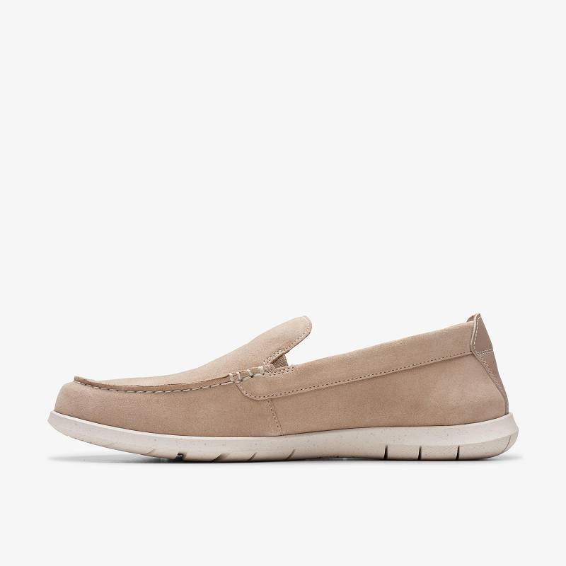 Sand Suede Clarks Flexway Step | CLKS-84292