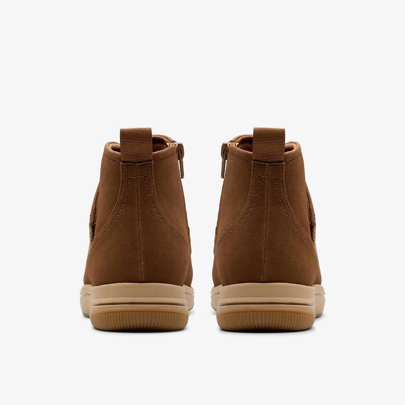 Tan Clarks Breeze Cora | CLKS-85465