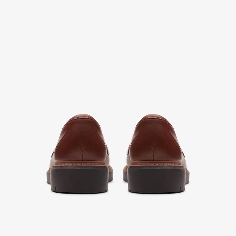 Tan Leather Clarks Westlynn Bella | CLKS-85069