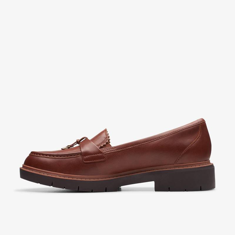 Tan Leather Clarks Westlynn Bella | CLKS-84869