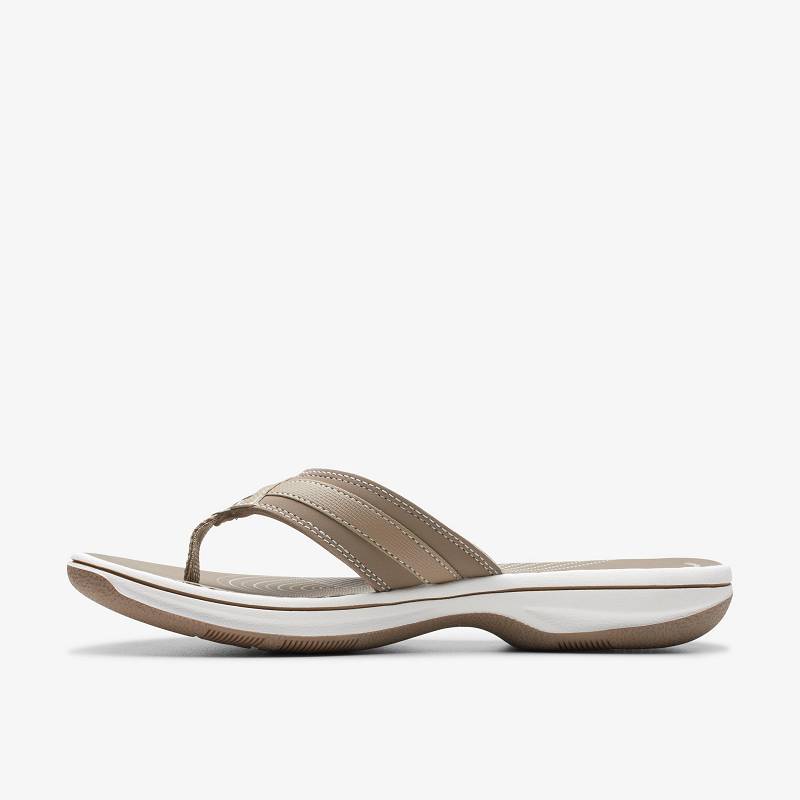 Taupe Clarks Breeze Sea | CLKS-84897