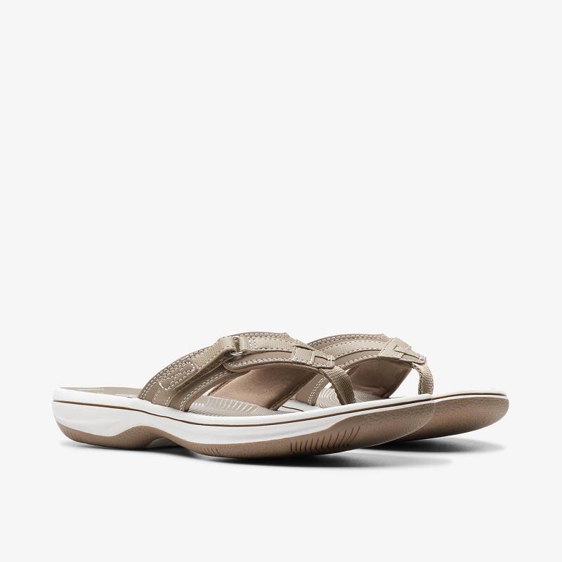 Taupe Clarks Breeze Sea | CLKS-84897