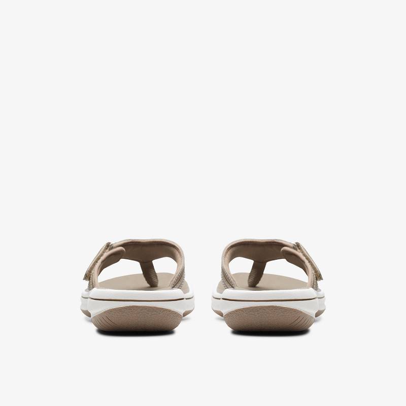 Taupe Clarks Breeze Sea | CLKS-84897