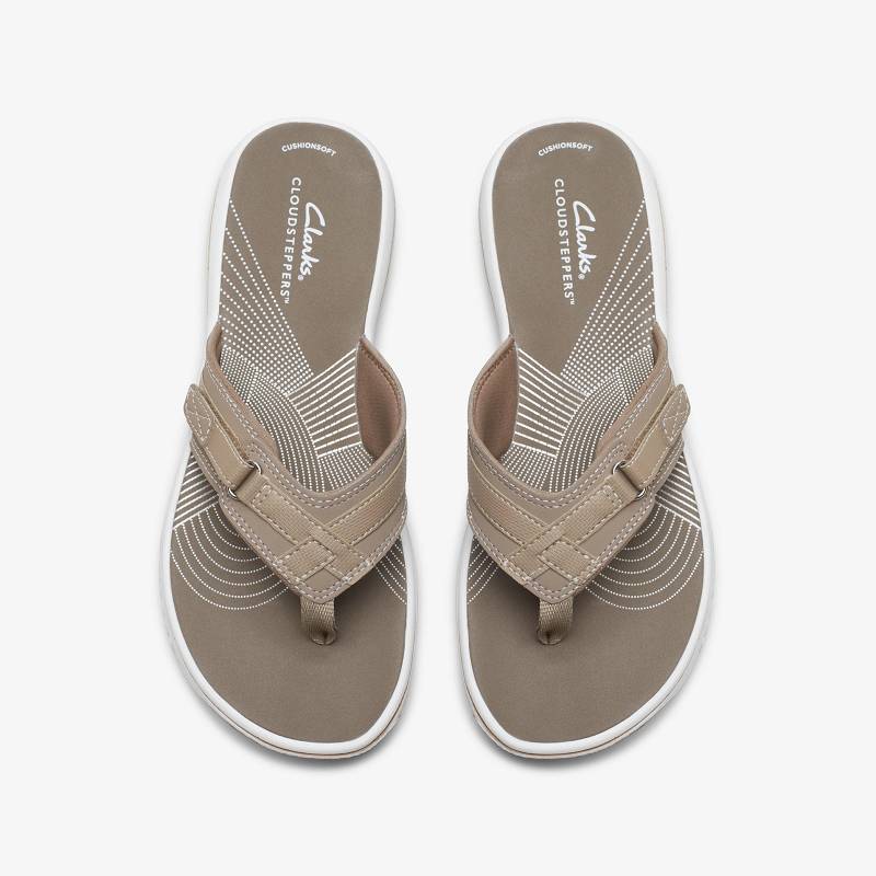 Taupe Clarks Breeze Sea | CLKS-84897