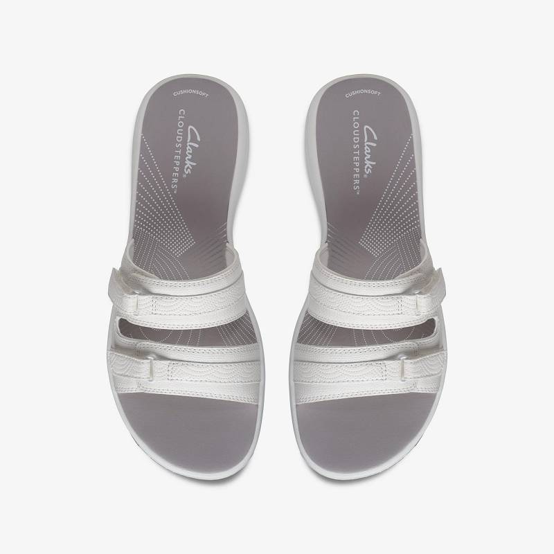 White Clarks Breeze Piper | CLKS-84924