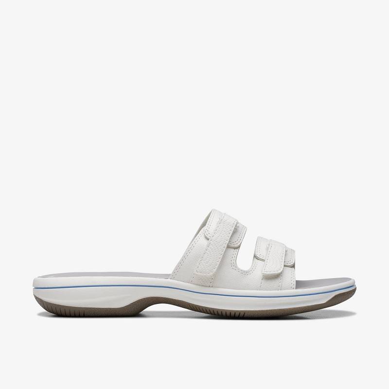 White Clarks Breeze Piper | CLKS-84924