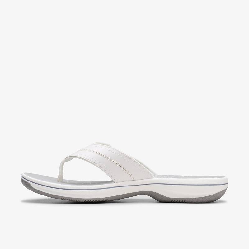 White Clarks Breeze Reyna | CLKS-84918