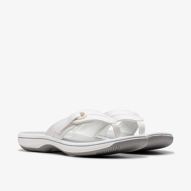 White Clarks Breeze Reyna | CLKS-84918