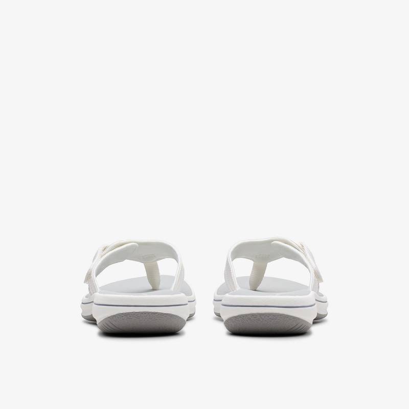 White Clarks Breeze Reyna | CLKS-84918