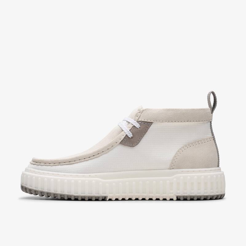 White Combination Clarks Torlite Hi | CLKS-84590