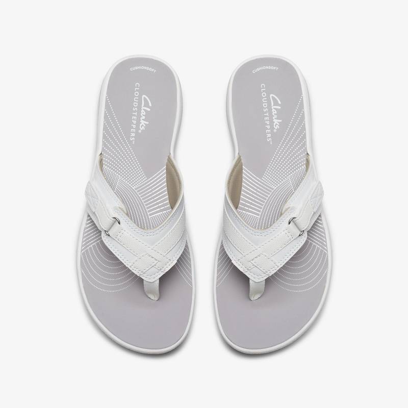 White Synthetic Clarks Breeze Sea | CLKS-84895