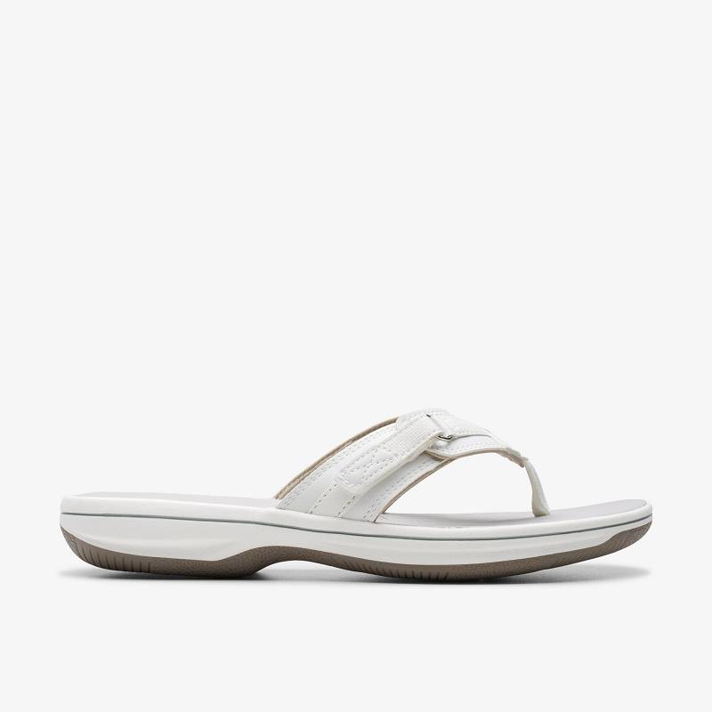 White Synthetic Clarks Breeze Sea | CLKS-84895