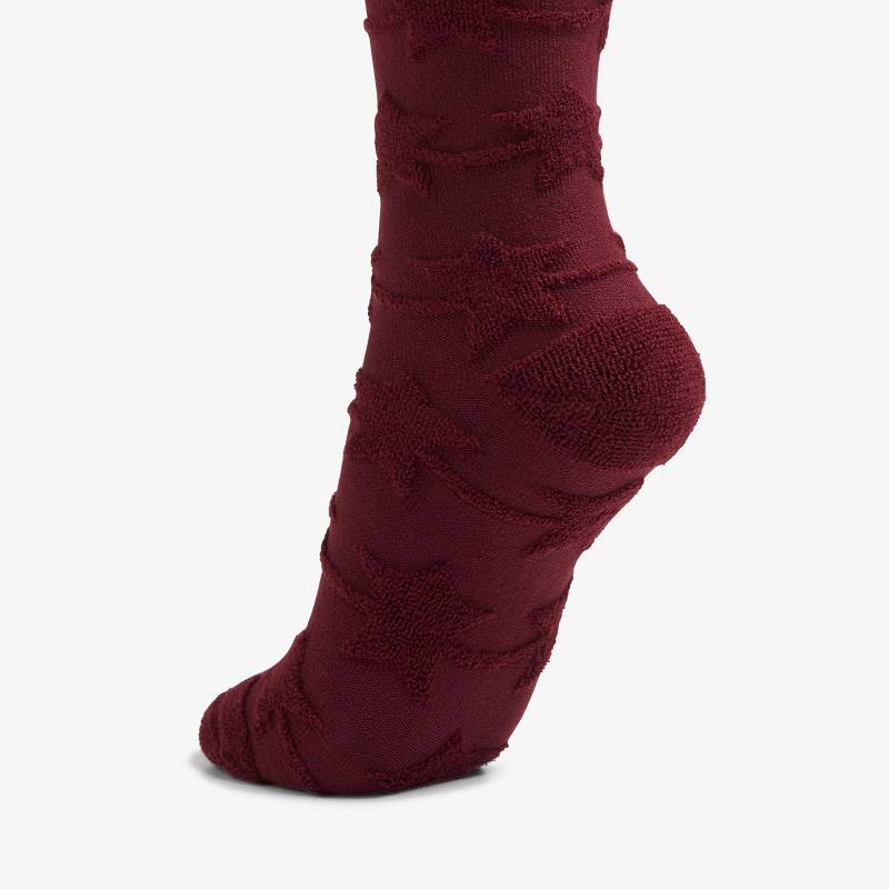 Wine Clarks Raised Star Sol Sock | CLKS-84660