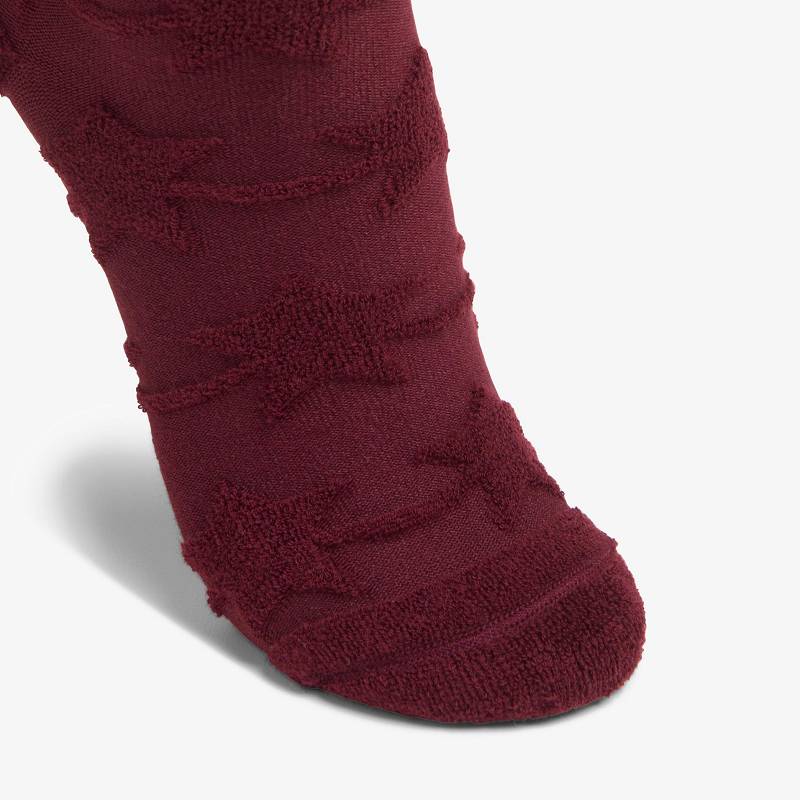 Wine Clarks Raised Star Sol Sock | CLKS-84660