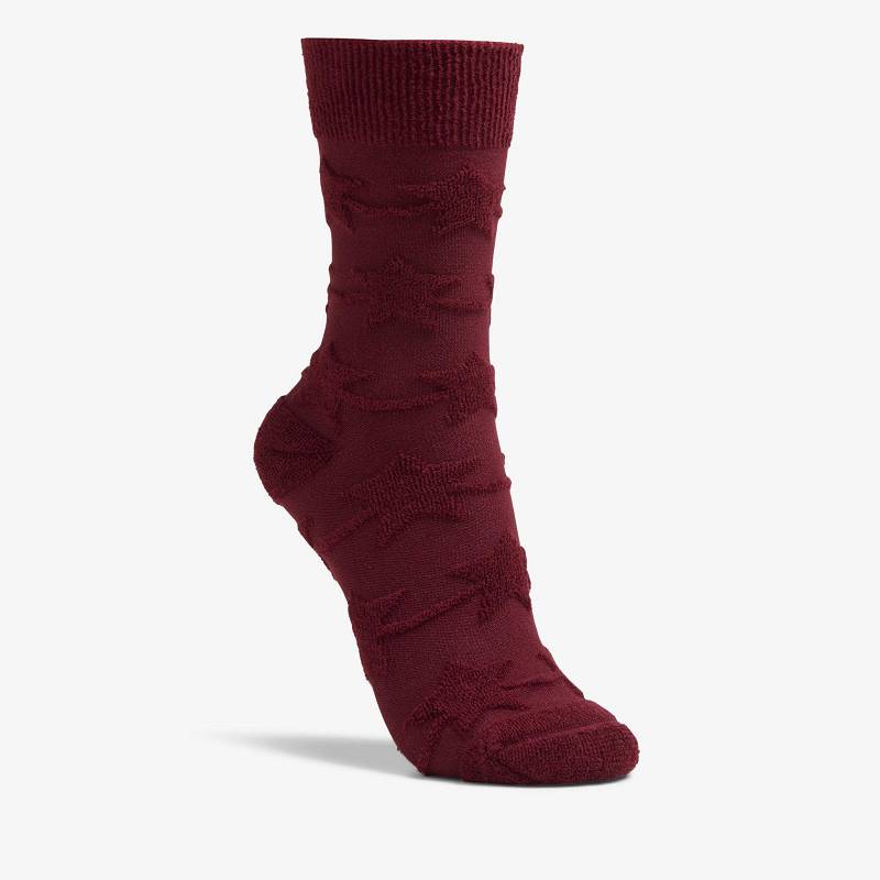 Wine Clarks Raised Star Sol Sock | CLKS-84660