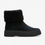 Black Warmlined Suede